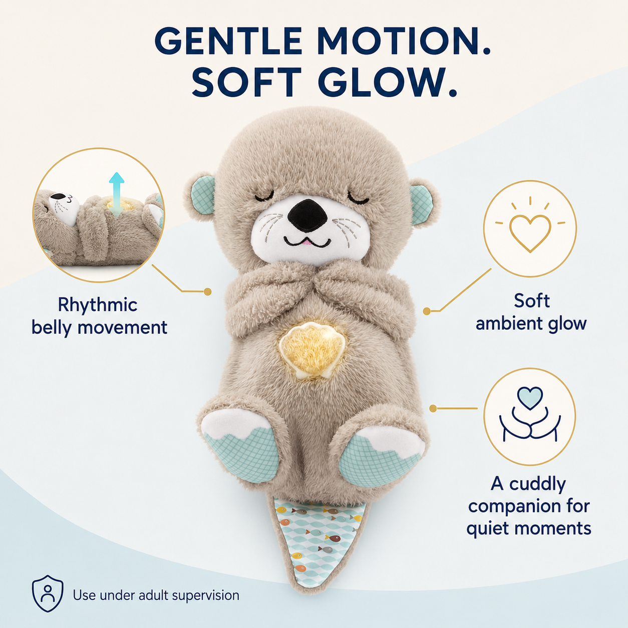 Breathing Bear Soothing Plush